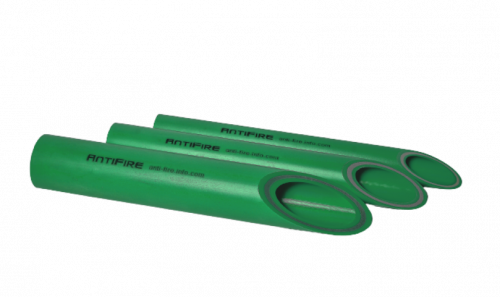 труба pp-r fr fireresistant sdr 7.4 d32 l4м green antifire