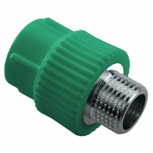 муфта комбинированная пп d32-3/4" нр antifire green